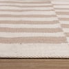 Baumwollteppich - Dazzle Blocks Beige Weiß - thumbnail 6
