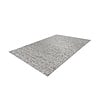 Teppich Patchwork Leder - Filz Grau Silber 100  - thumbnail 2