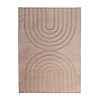 Hochflor Teppich - Carvy Arches Taupe - thumbnail 1