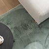Flauschiger Teppich - Cozy Grün - thumbnail 3