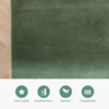 Wollteppich Abstrakt - Clarice Olivgrün Mint - thumbnail 5
