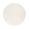 Teppich Skandinavisch Rund - Lova Arches Creme - thumbnail 1