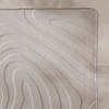 Badteppich - Cassie Shapes Taupe - thumbnail 5
