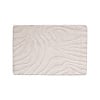 Badteppich - Cassie Zebra Taupe - thumbnail 1