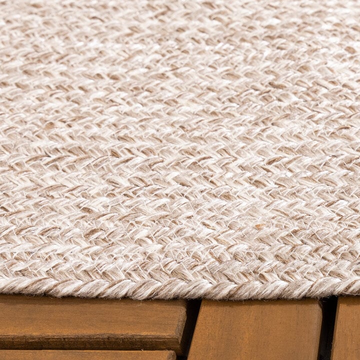 In- & Outdoor Jute Teppich Oval - Bali Beige - 3
