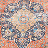 In- & Outdoor Teppich Vintage - Kairo Medaillon Terra Dunkelblau - thumbnail 4