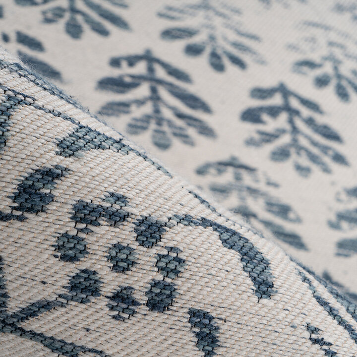 In- & Outdoor Teppich - Yerzy Blau Meliert - 4