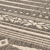 In- & Outdoor Teppich - Swash Lines 200 Braun Creme - thumbnail 2