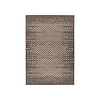 In- & Outdoor Teppich - Swash ZigZag 600 Braun Creme - thumbnail 1