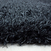 Hochflor Teppich Rund - Blushy Schwarz Meliert - thumbnail 1