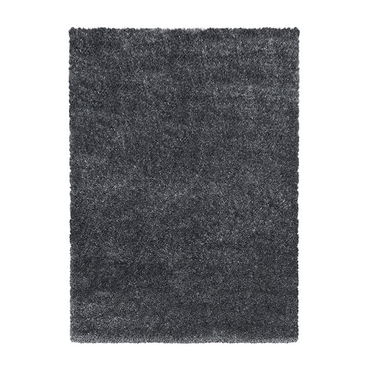 Hochflor Teppich - Blushy Dunkelgrau - 1