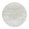 Hochflor Teppich Rund - Blushy Creme Weiß - thumbnail