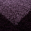 Hochflor Läufer - Edge Lila - thumbnail 1