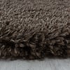 Hochflor Teppich - Fuzzy Braun - thumbnail 3