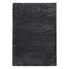 Hochflor Teppich - Fuzzy Dunkelgrau - thumbnail 1