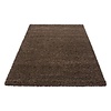 Hochflor Teppich - Life Braun - thumbnail 1