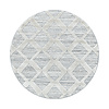 Teppich Skandinavisch Rund - Pitea Diamond Grau - thumbnail