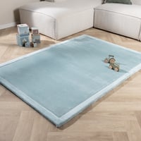 Waschbare Spielmatte Baby - Jip Blau