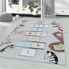 Spielteppich - Pleun Animals Hopscotch Grau - thumbnail