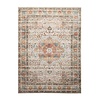 In- & Outdoor Teppich Vintage - Kairo Medaillon Creme Bunt - thumbnail 1
