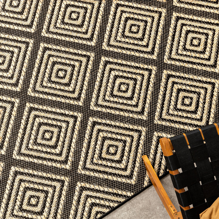 Gartenteppich - Brava Schwarz - 3