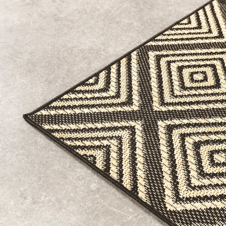 Gartenteppich - Brava Schwarz - 4