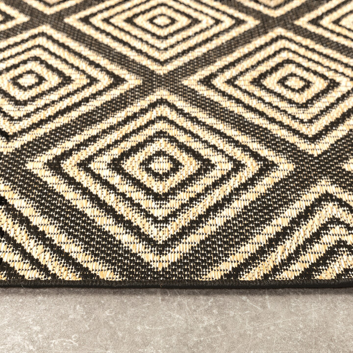 Gartenteppich - Brava Schwarz - 6