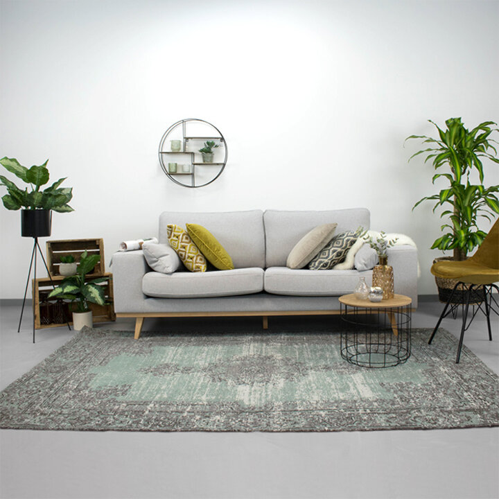 Teppich Vintage - Dreams Grün Grau - 2