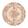 Teppich Vintage Rund - Spring Ethnic Creme Terra - thumbnail 1