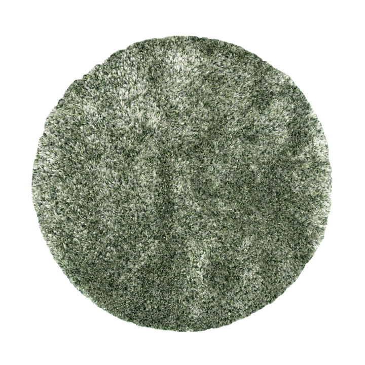 Shaggy Teppich Rund - Grace Grün - 1