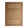 Garten Teppich Jute - Mavi Stripes Creme Braun - thumbnail 1