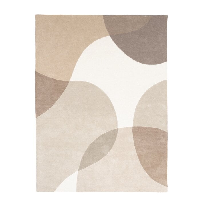 Wollteppich Abstrakt - Clarice Creme Beige - 1