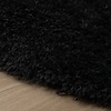 Shaggy Teppich Oval - Blaze Schwarz - thumbnail 6