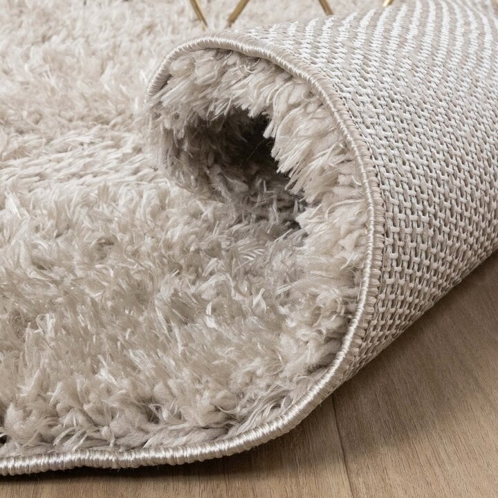 Shaggy Teppich - Blaze Beige Grau - 7