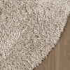 Shaggy Teppich Oval - Blaze Beige Grau - thumbnail 5