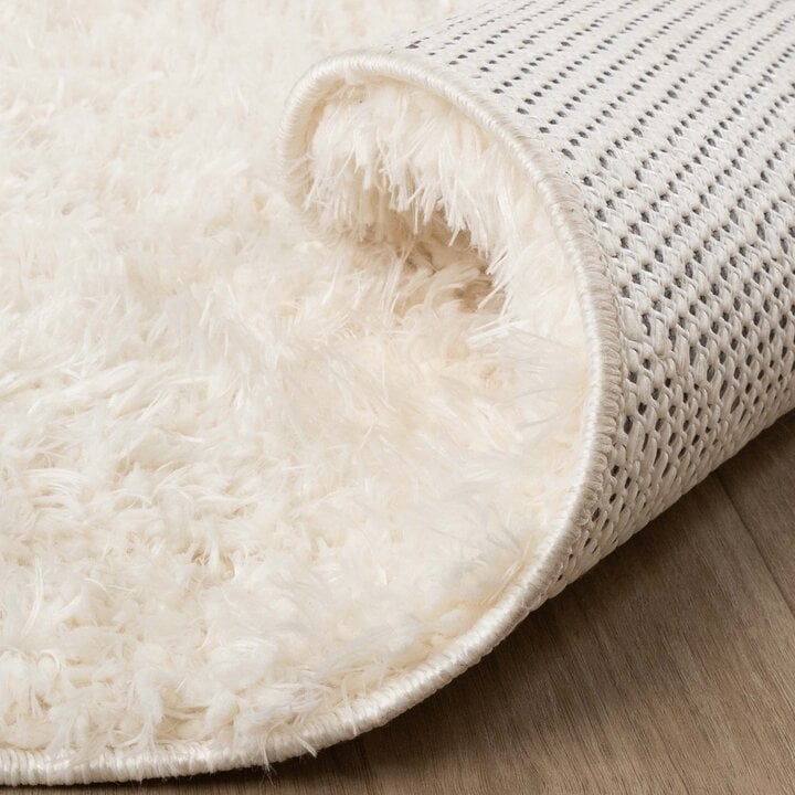 Shaggy Teppich - Blaze Weiß - 7