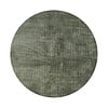 Waschbarer Teppich Rund - Clean Grün - thumbnail 1