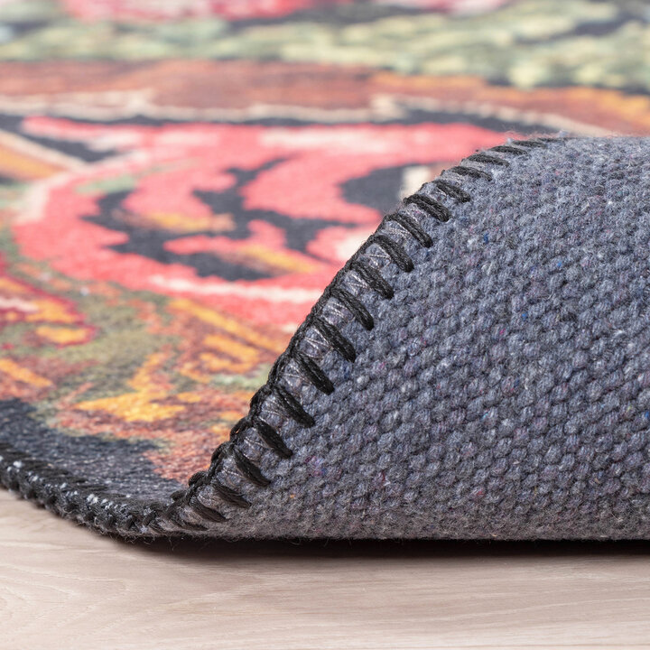 Blumen Teppich - Estate Rosen Kelim Gold - 8