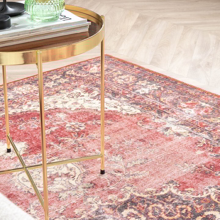 Teppich Vintage - Estate Medaillon Rot - 5