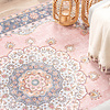 Teppich Vintage - Lily Medaillon Rosa - thumbnail 3