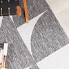 In- & Outdoor Teppich - Summer Shapes Grau - thumbnail 3