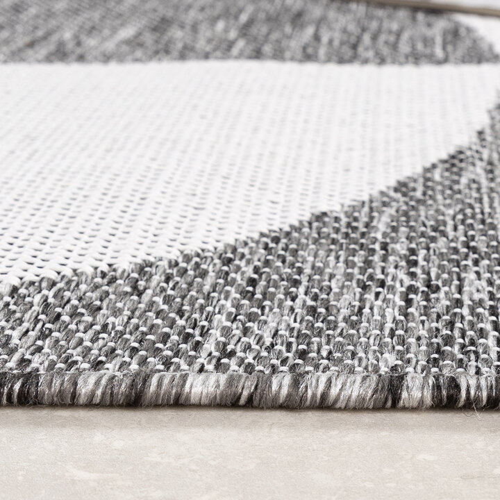 In- & Outdoor Teppich - Summer Shapes Grau - 6