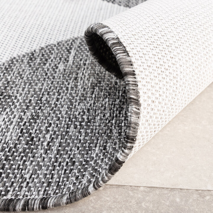 In- & Outdoor Teppich - Summer Shapes Grau - 7
