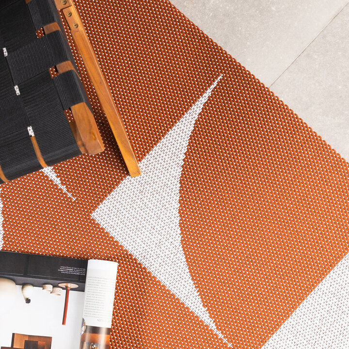 In- & Outdoor Teppich - Summer Shapes Terracotta - 3