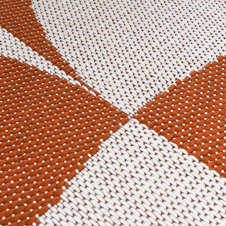 In- & Outdoor Teppich - Summer Shapes Terracotta - 4