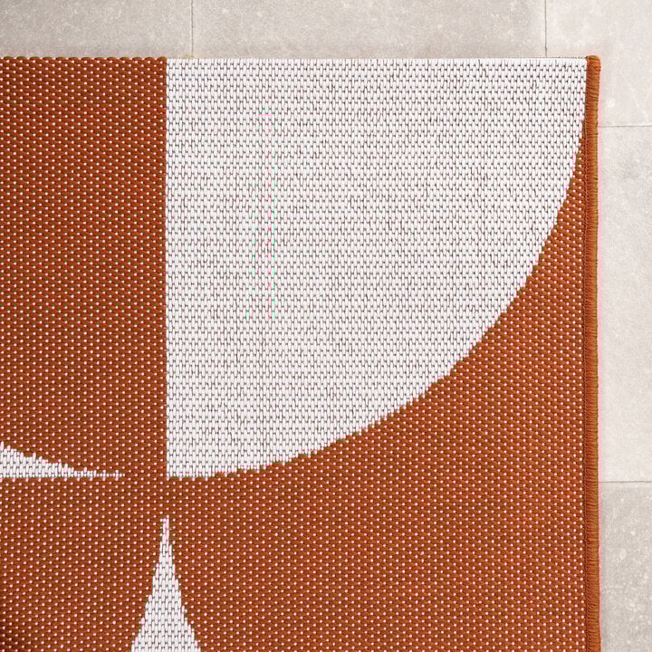 In- & Outdoor Teppich - Summer Shapes Terracotta - 5