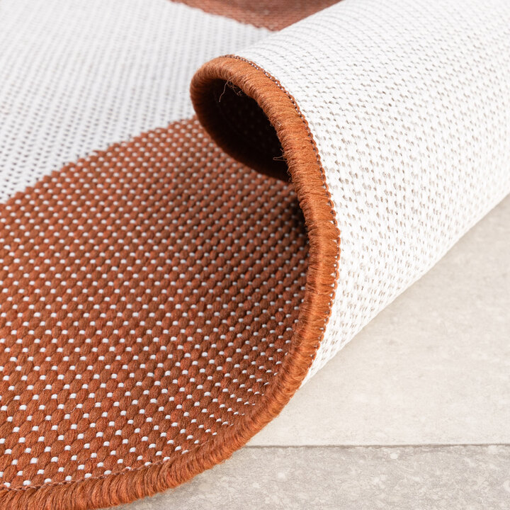 In- & Outdoor Teppich - Summer Shapes Terracotta - 7