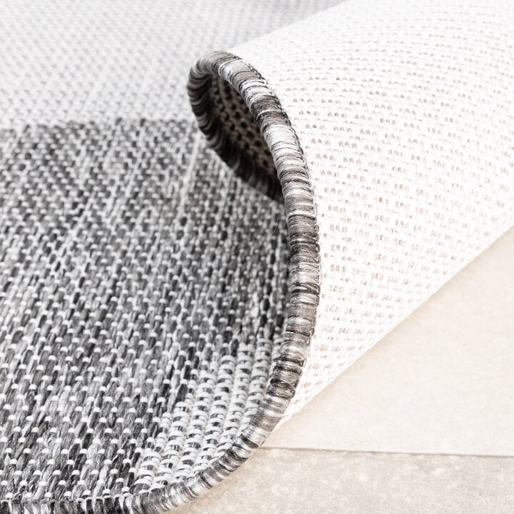 In- & Outdoor Teppich - Summer Swirl Grau - 7