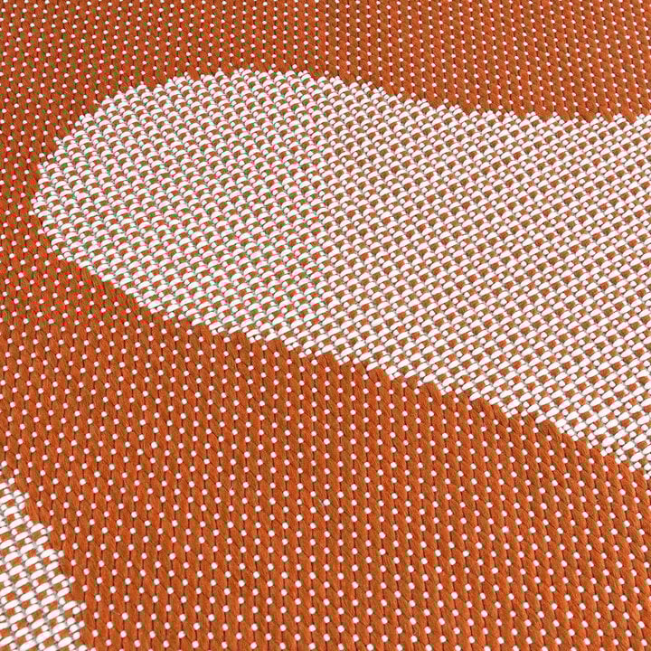 In- & Outdoor Teppich - Summer Swirl Terracotta - 4