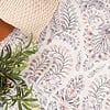 Vintage Gartenteppich - Santo Flora Weiß - thumbnail 3